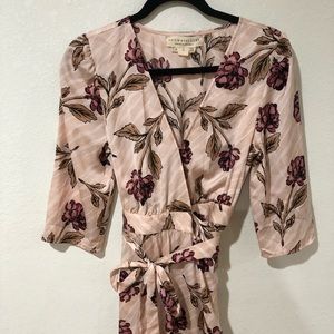 Saltwater Luxe Midi Wrap Dress Size Small